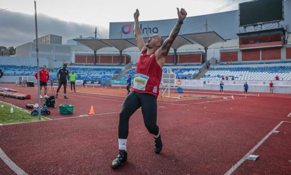 Leandro Ramos ganhou o lan&#231;amento do dardo masculino e bateu o recorde da competi&#231;&#227;o