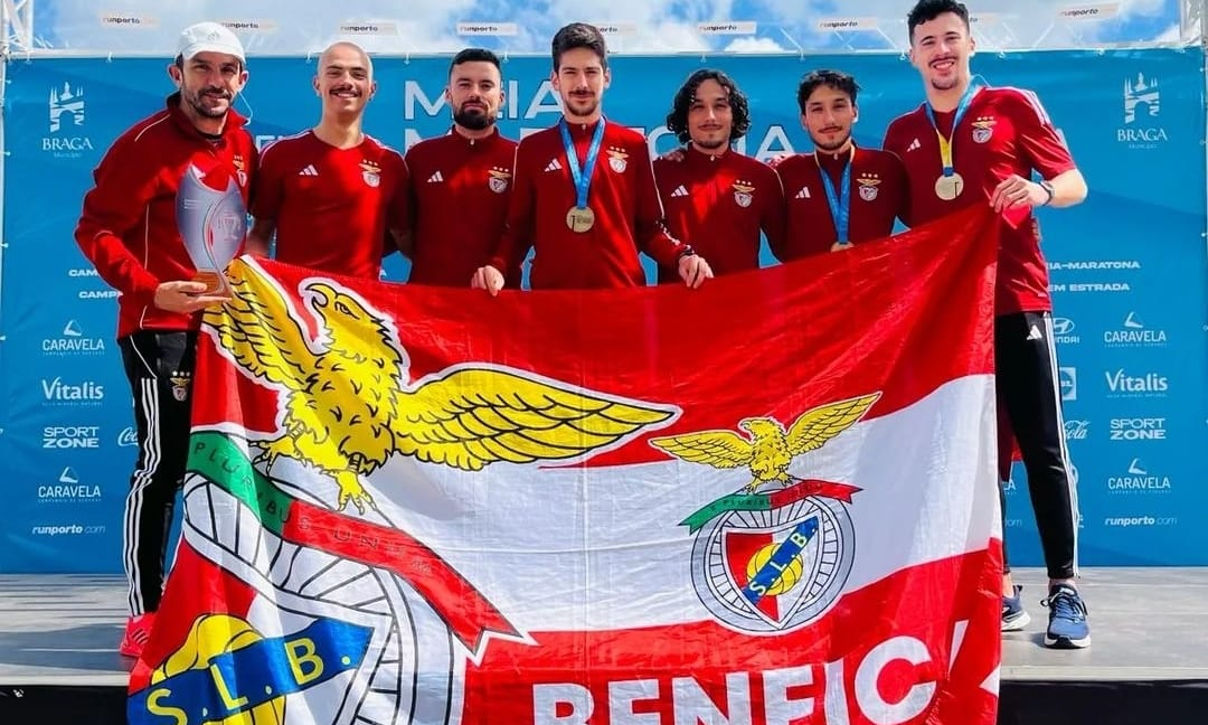 Nacionais de 5 km em estrada: equipa do Benfica