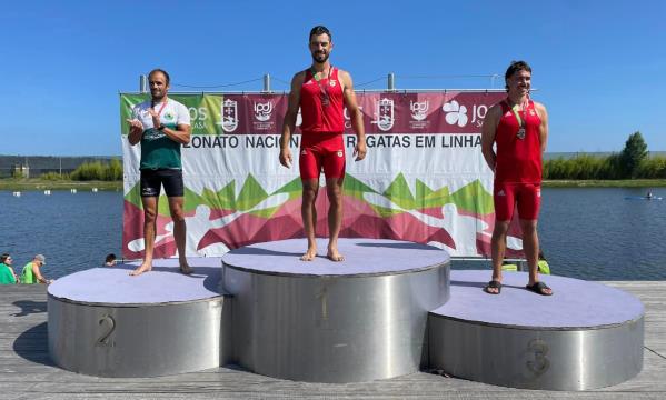 Fernando Pimenta venceu em K1 1000 metros e João Alves Duarte ficou em 3.º lugar