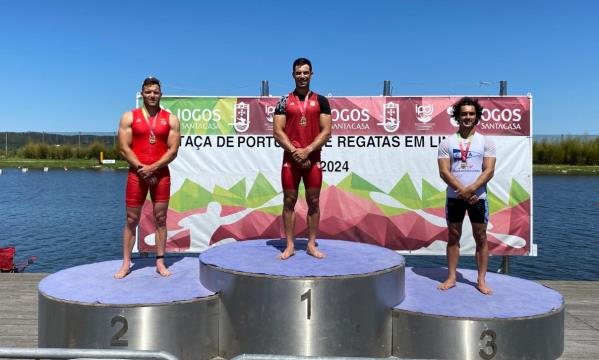 Fernando Pimenta e Jo&#227;o Ribeiro foram 1.&#186; e 2.&#186; classificados em K1 1000 metros