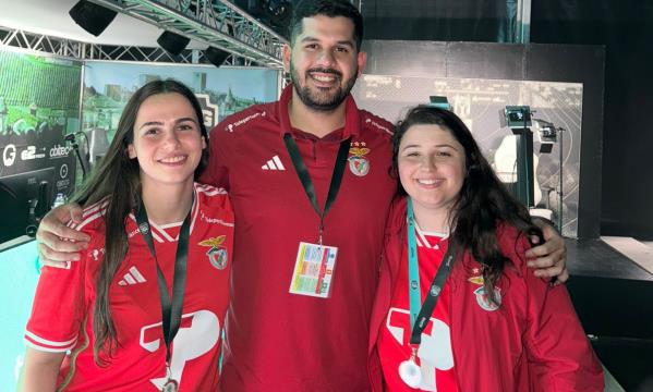 Equipa de ESports do Benfica que participou na Queen's Cup 2024