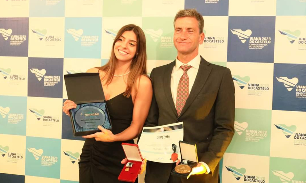 Madalena Lousa e Mário Madeira na Gala de Natação 2023