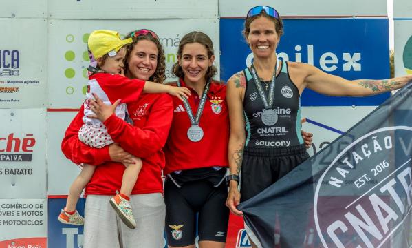 Mariana Vargem, do Benfica, subiu ao lugar mais alto do p&#243;dio