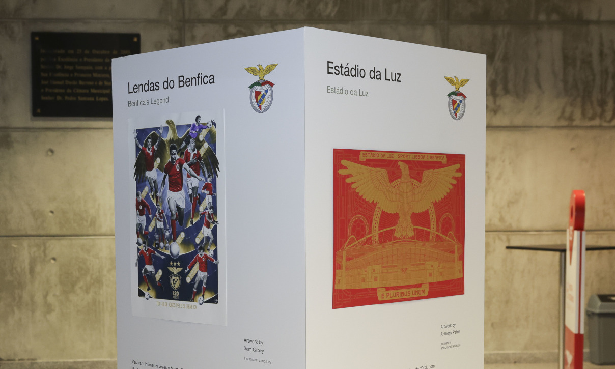 Posters Benfica e Historiart