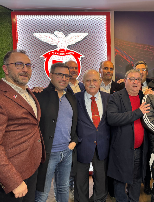 O vice-presidente do Benfica Domingos Almeida Lima esteve presente na cerim&#243;nia
