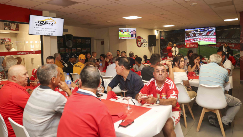 Inauguração das novas instalações da Casa Benfica Genève