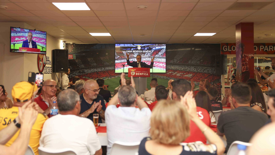 Inauguração das novas instalações da Casa Benfica Genève