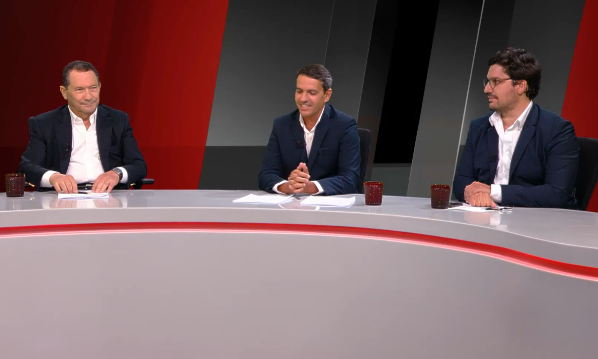 Jaime Antunes, João Pinheiro e Guilherme Fontes