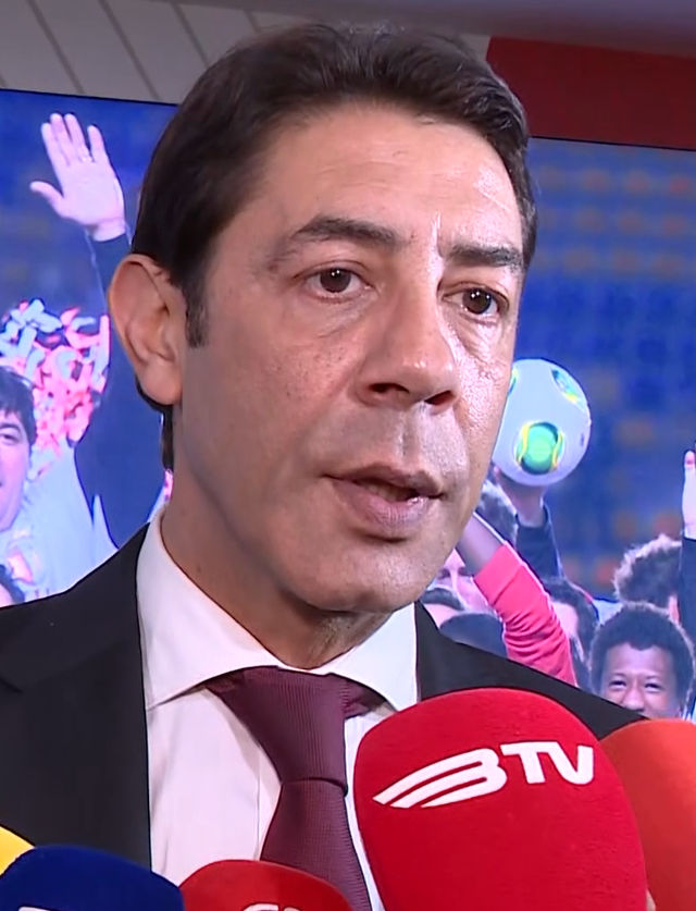 Rui Costa ap&#243;s o jogo no Est&#225;dio Municipal de Braga