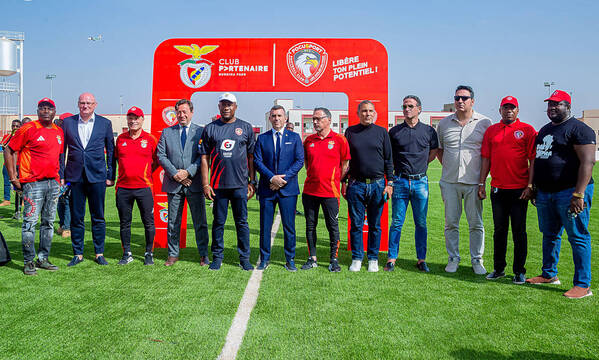Partnership between Benfica&#39;s Youth Football and FocuSport FC