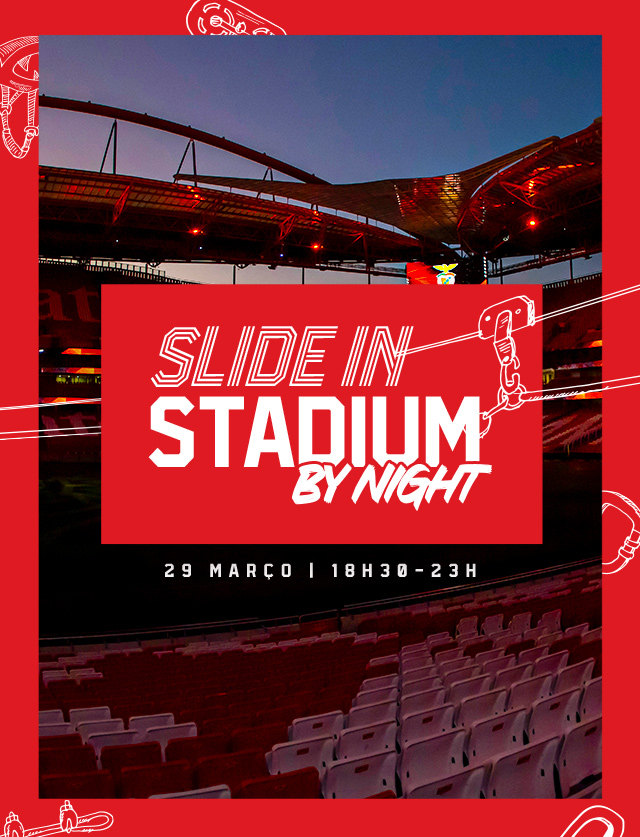 Slide in Stadium by Night