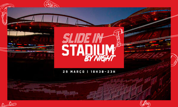 Slide in Stadium by Night