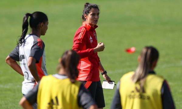 Filipa Pat&#227;o durante o treino