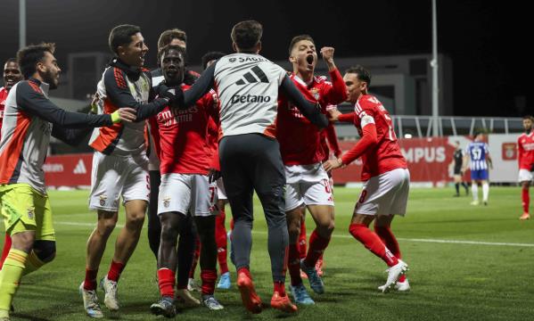 Festejos do Benfica B