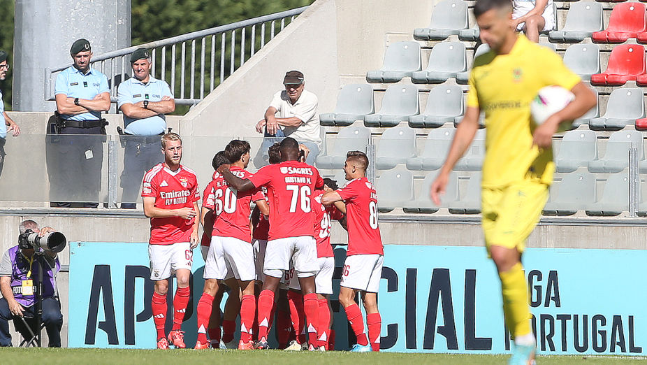 Festejo do Benfica B