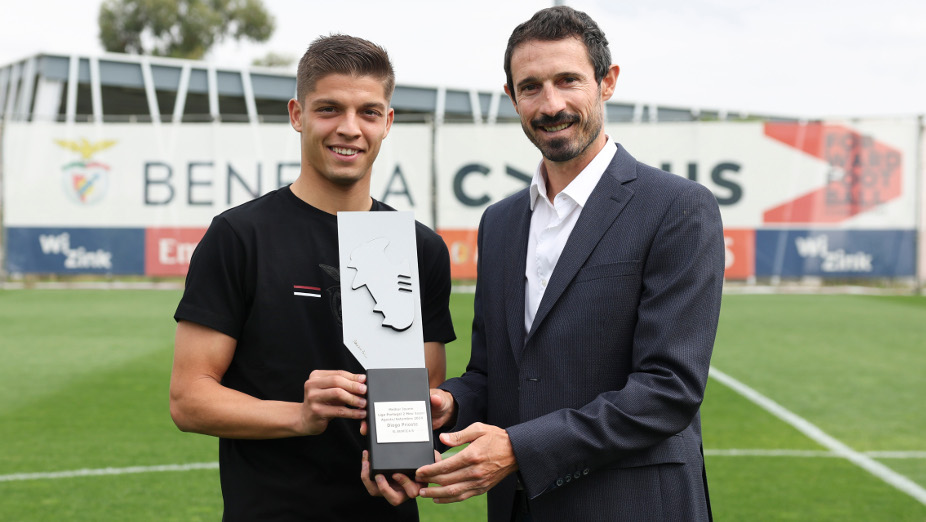 Diogo Prioste eleito Melhor Jovem de agosto/setembro da Liga 2