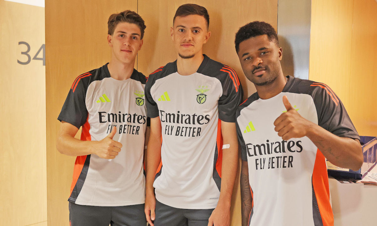 João Fonseca, Paul Okon e Filipe Cruz
