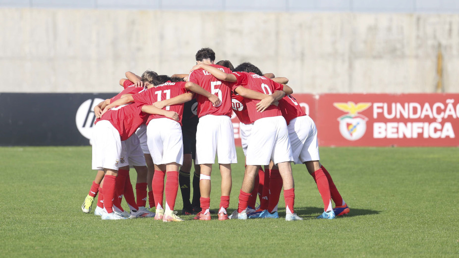 Roda da equipa do Benfica