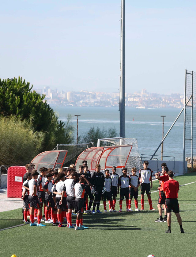Iniciados B (Sub-14) Primeiro Treino