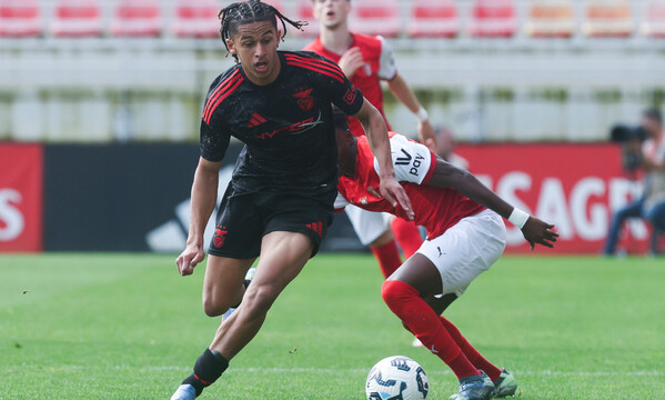 Leandro Martins no jogo entre o Benfica e o SC Braga