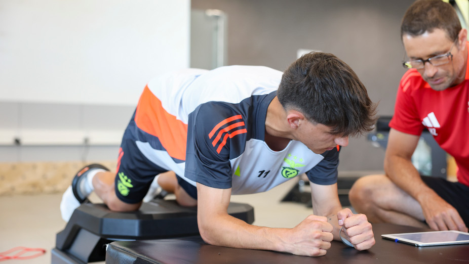 Juniores testes físicos