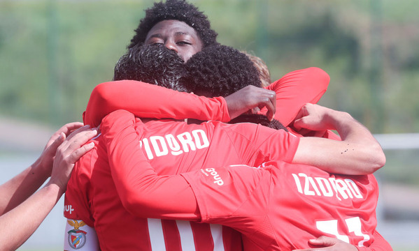 Festejos da equipa do Benfica