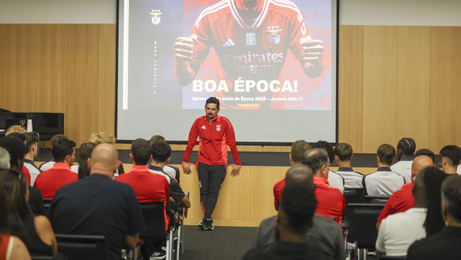 Apresentação oficial dos Juvenis A do Benfica