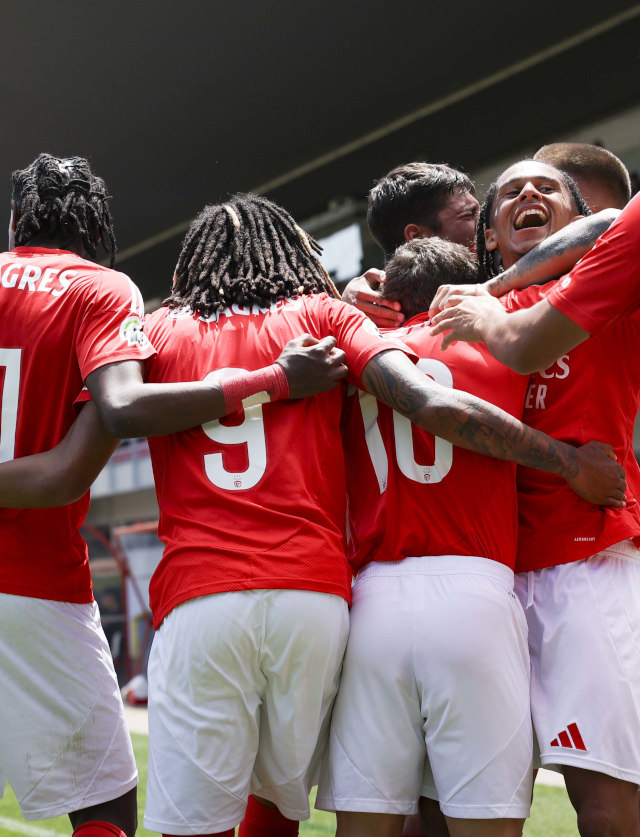 Festejos do Benfica