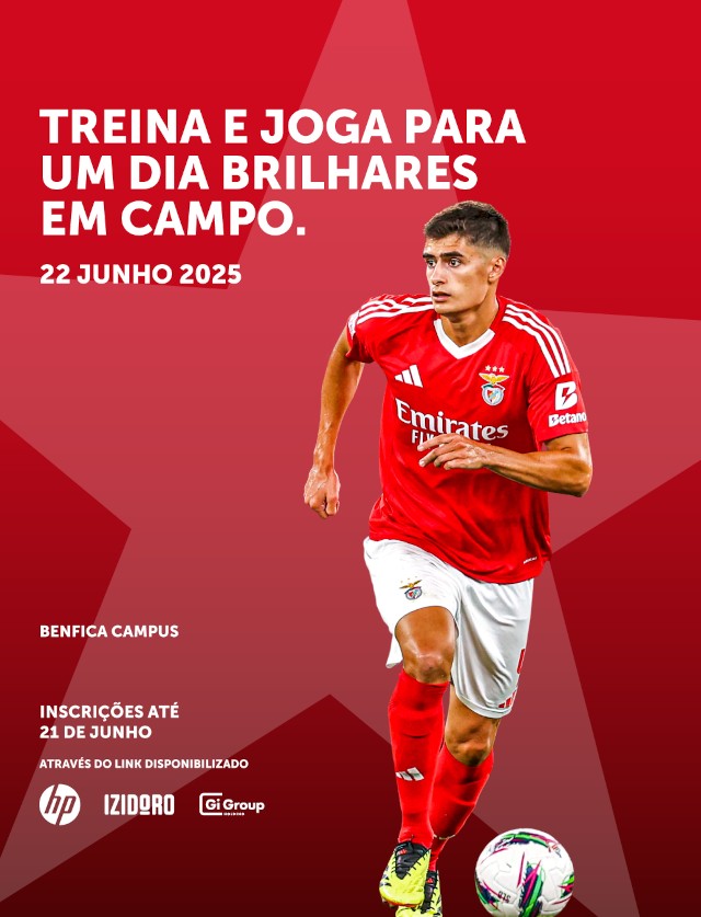 Treinos de capta&#231;&#227;o no Benfica Campus no dia 22 de junho de 2025