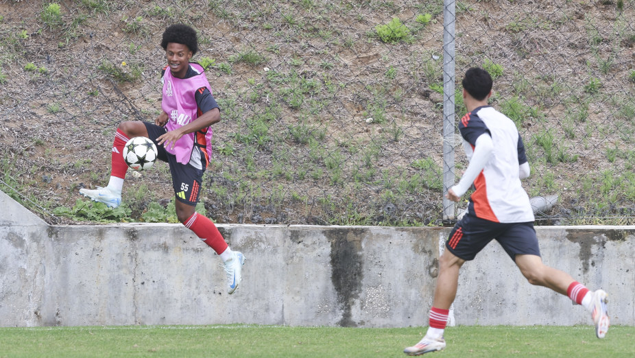 Treino Benfica Youth League