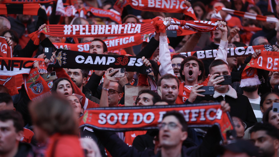 Adeptos do Benfica
