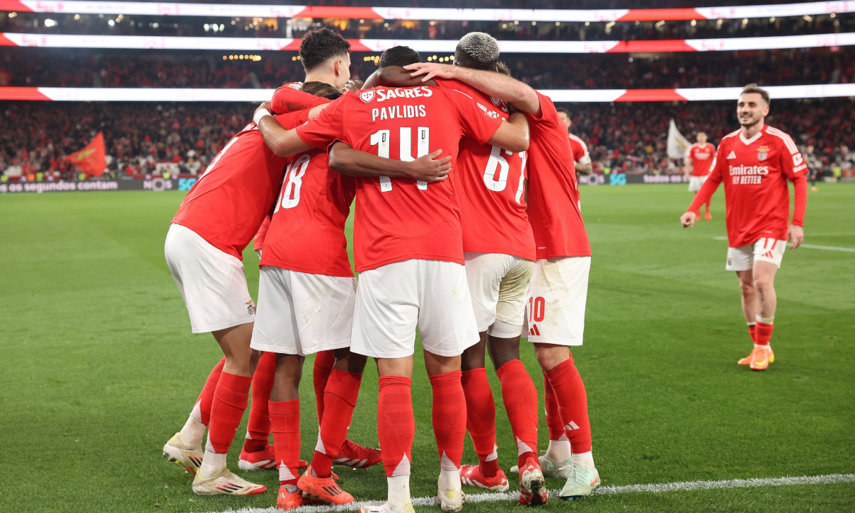 Benfica festejo