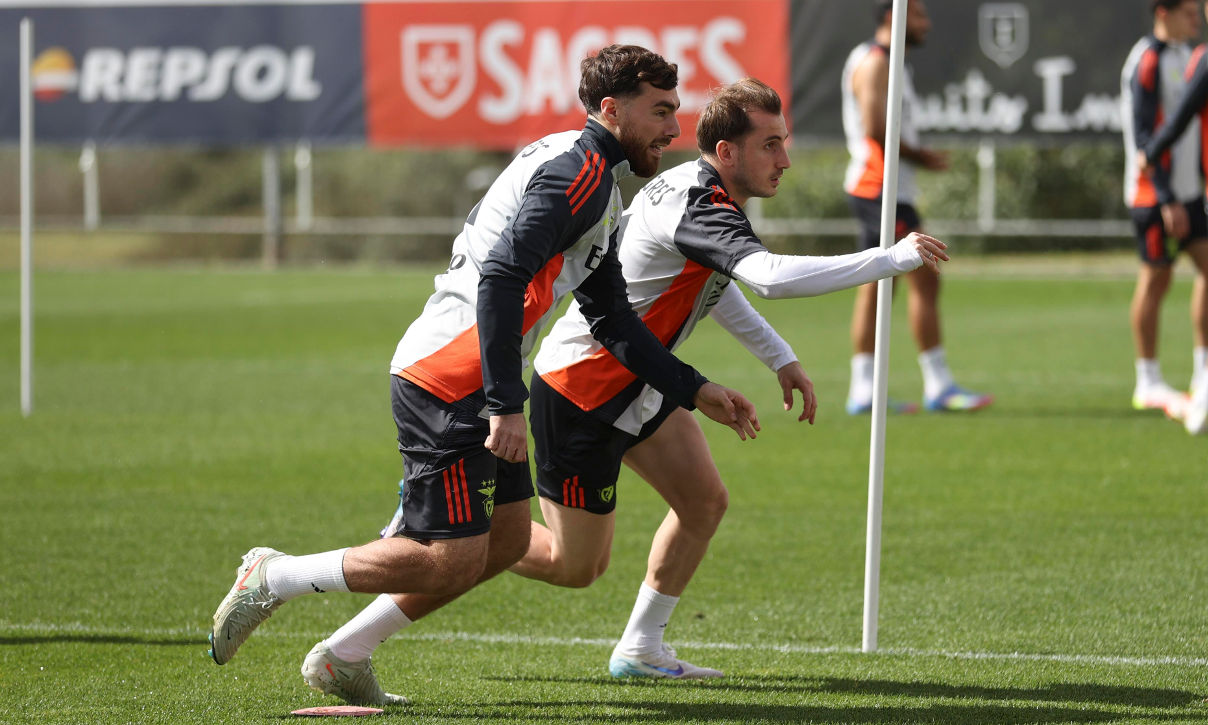 Treino do Benfica