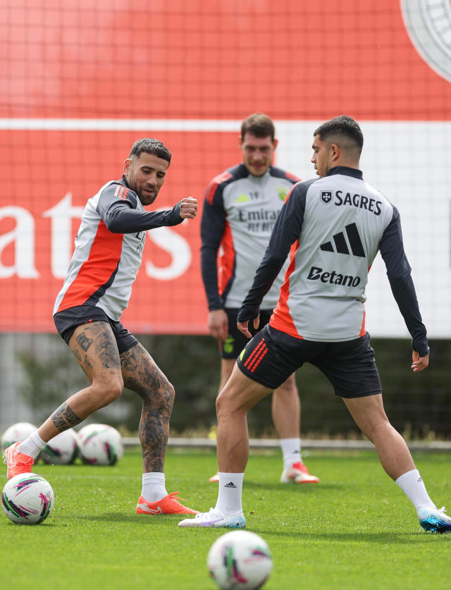 Treino Benfica