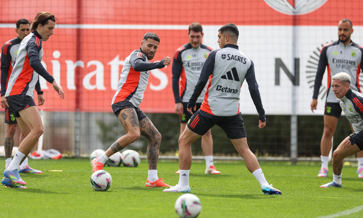 Treino Benfica
