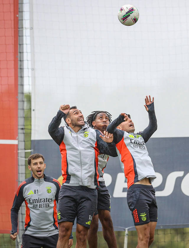 Treino do Benfica