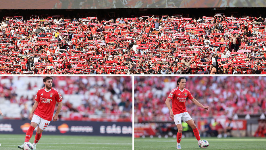 Momentos de jogo do Benfica