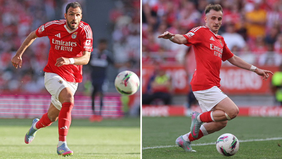 Momentos de jogo do Benfica