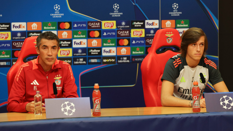 Bruno Lage e Álvaro Carreras