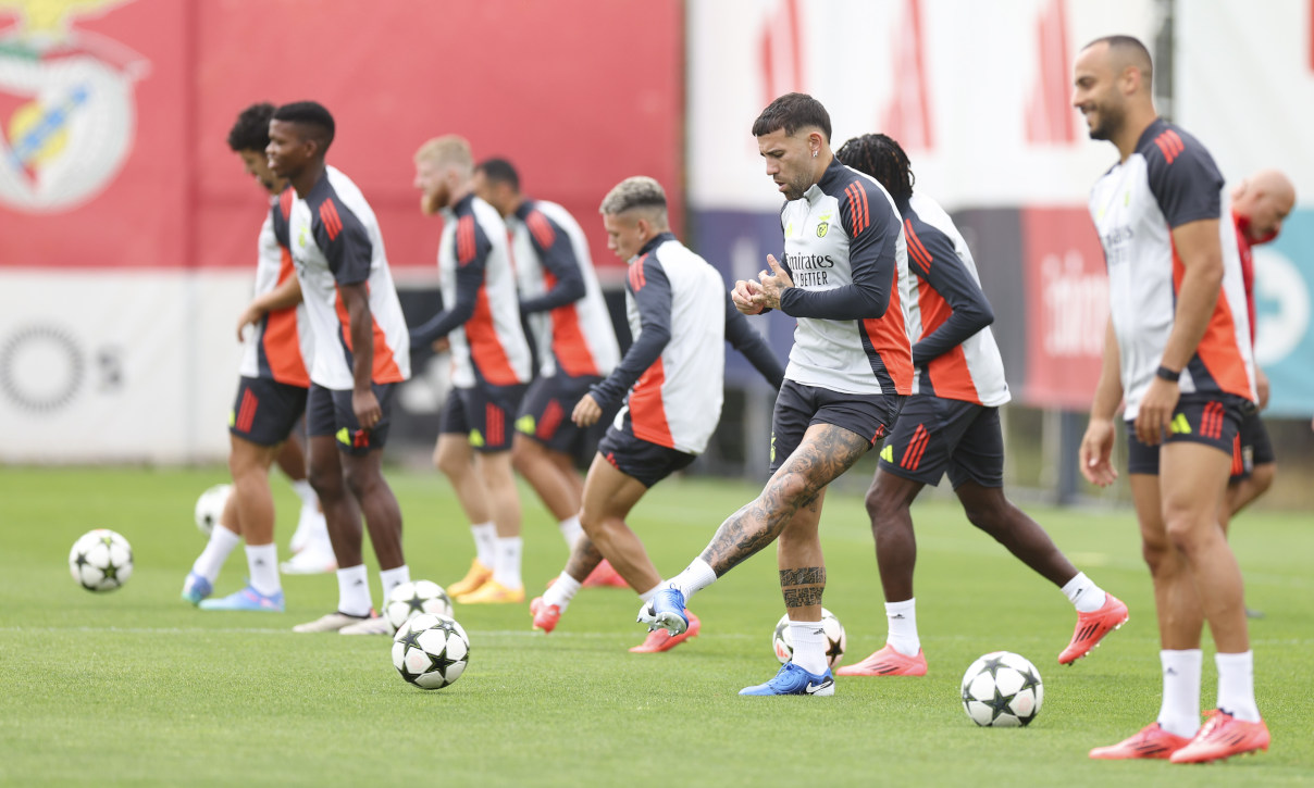 Treino do Benfica
