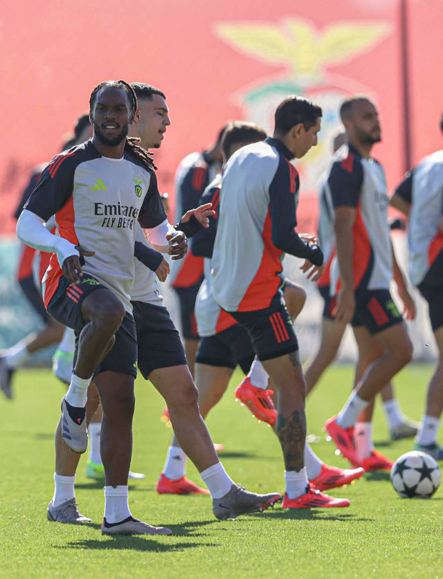 Renato Sanches no treino