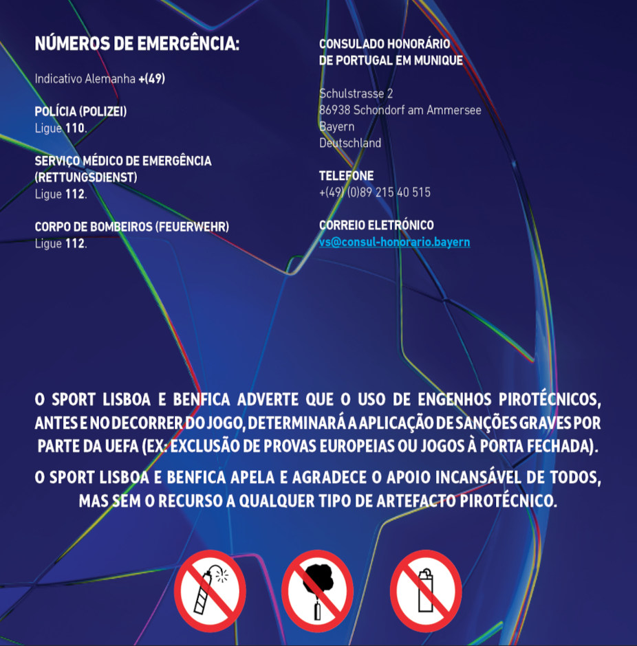 Informações aos adeptos