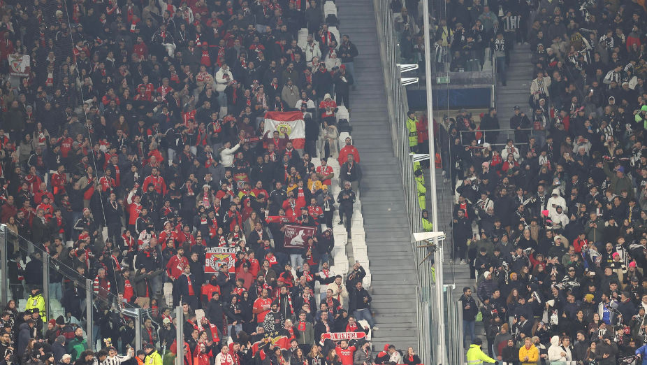 Adeptos do Benfica