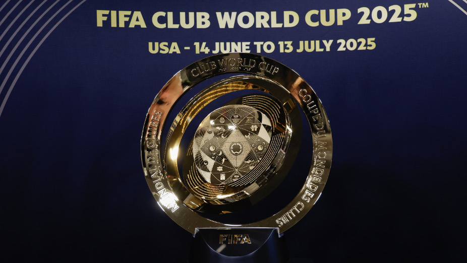 Exposição do troféu do Mundial de Clubes