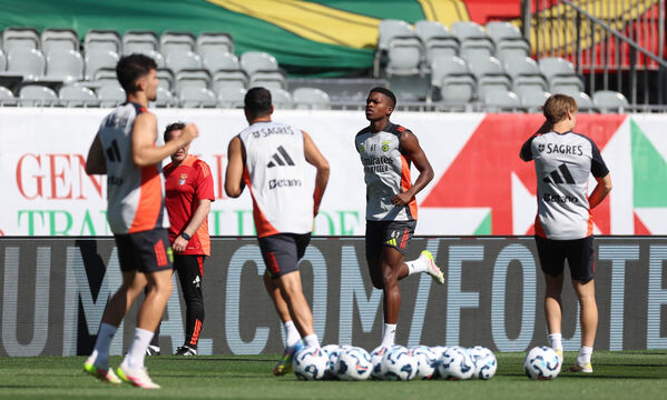 Treino do Benfica
