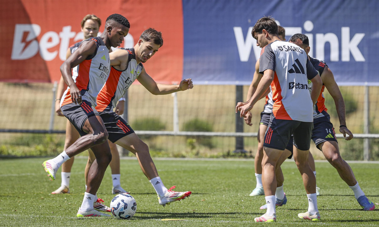 Treino do Benfica