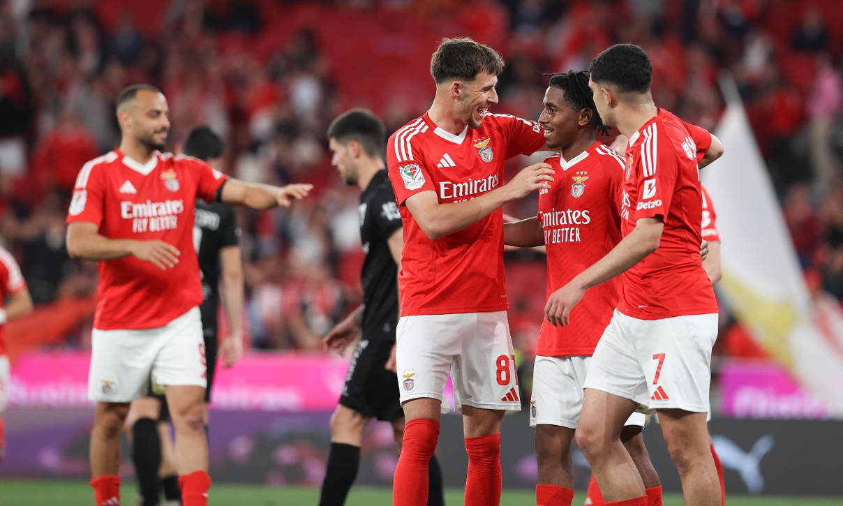 Barreiro, golo do Benfica