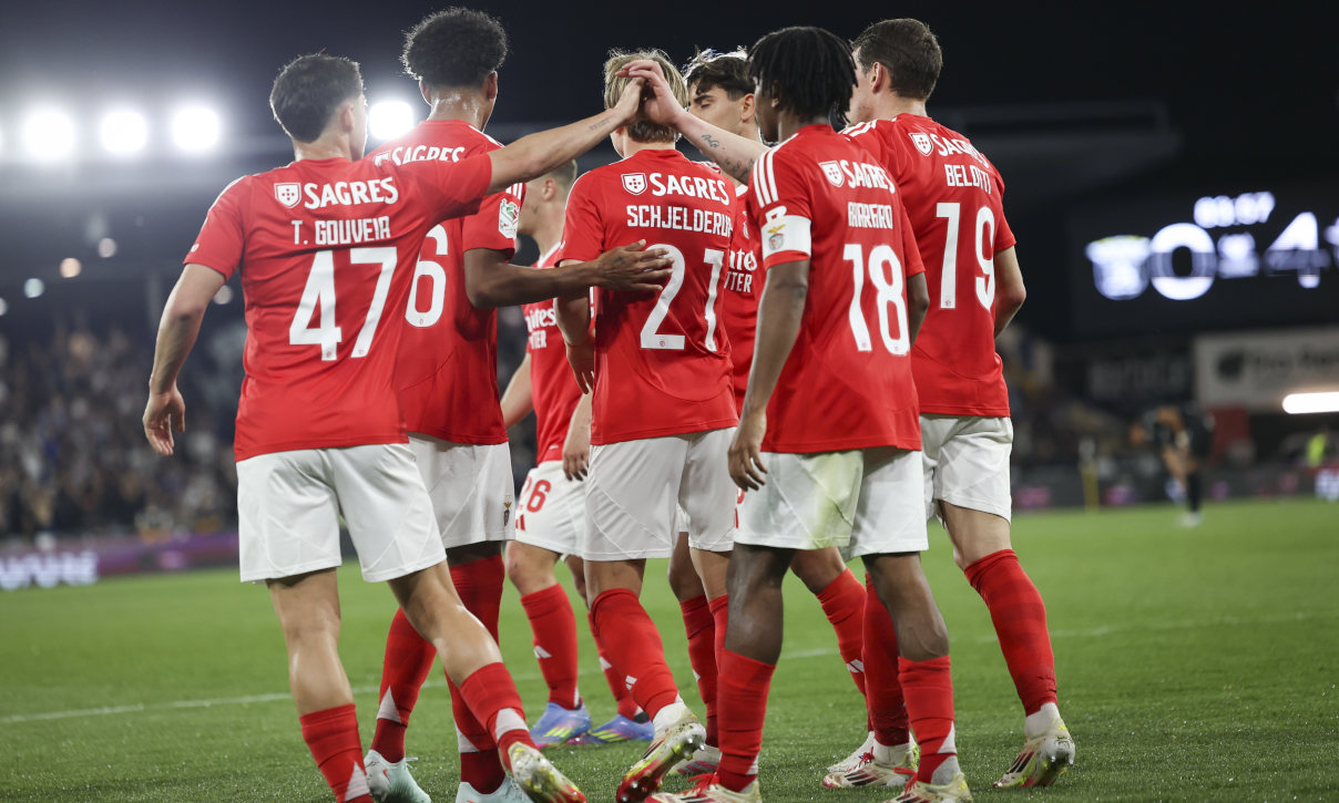 Festejos do Benfica