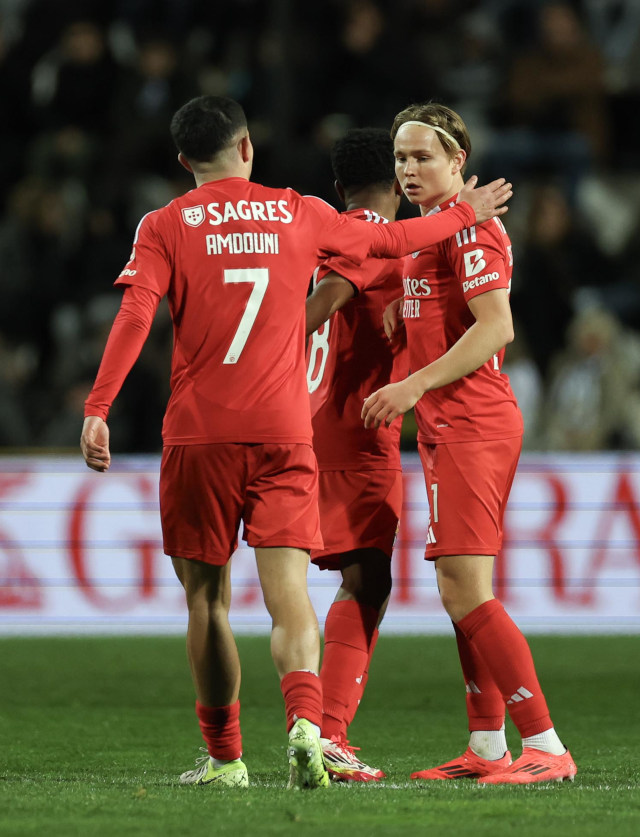 Schjelderup apontou o primeiro golo da reviravolta do Benfica