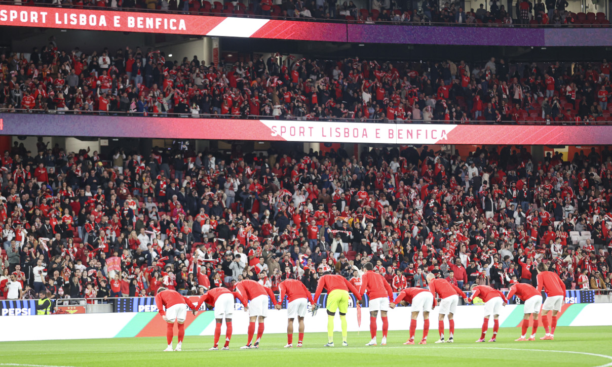 Vénia no Estádio da Luz